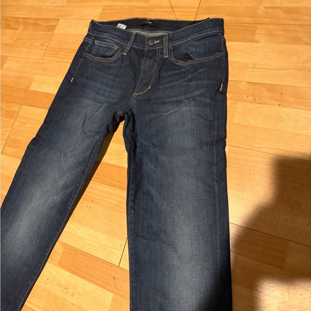 Joe's Jeans The Brixton Cotton Dennis Faded Stone Distressed Straight Slim 30 - Picture 2 of 6
